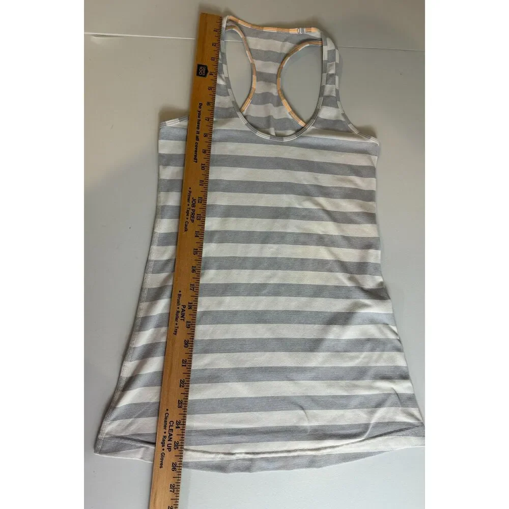 Lululemon Women's Racerback Tank Top Striped Size XS / S